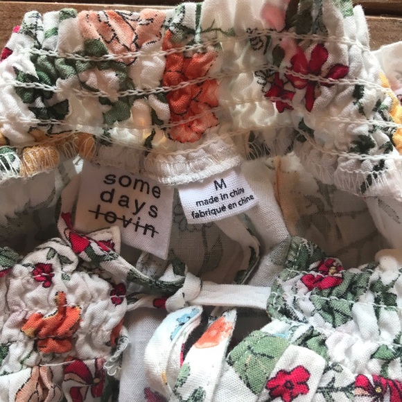 Somedays Lovin Off The Shoulder Floral Top - Picture 3 of 5